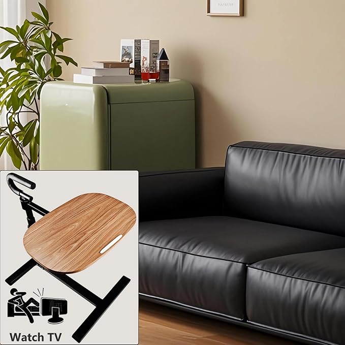 Auxiliary Standing Tray 360 Degree and Height Adjustable Rotating TV and Laptop - Image 7