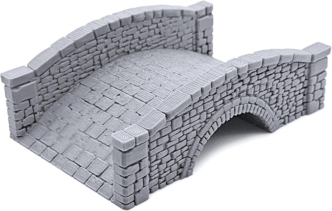 EnderToys Stone Footbridges by Printable Scenery, 3D Printed Tabletop RPG - Image 3