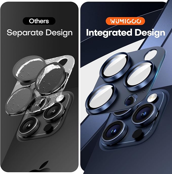 Camera Lens Protector for iPhone 16 Pro Max/16 Pro/iPhone 15 Pro Max/15 - Image 2