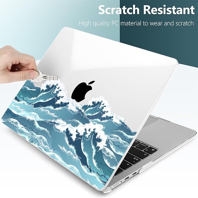 TWOLSKOO for M4 MacBook Air 13.6 inch Case 2025-2022 Release M4 A3240 M3 A3113 - Image 4