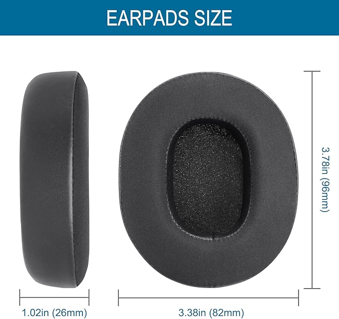 GEVO Ear Pads Replacement for Skullcandy Hesh 3 Hesh EVO Hesh ANC Headphone - Image 6