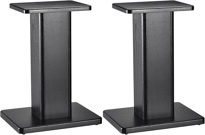 MECCANIXITY Wood Speaker Stands, 2 Pack 15.7 Inch Universal Speaker Stand by MECCANIXITY