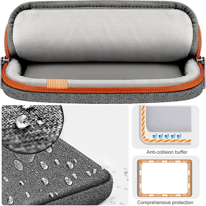 ZINZ Laptop Case 15 15.6 16 inches Sleeve Slim Briefcase Spill-Resistant Handbag - Image 3
