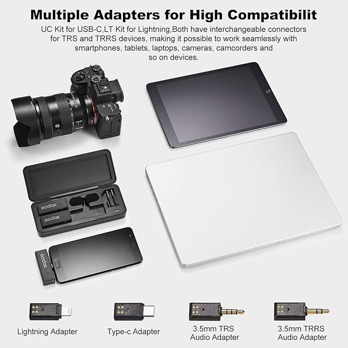 GODOX 【2025 Latest Model】 Movelink Mini LT Kit Wireless Microphone System - Image 5
