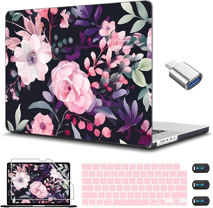CISSOOK Compatible with MacBook Pro 14 inch Case M4 A3112 A3185 A3401 M3 A2992 by CISSOOK