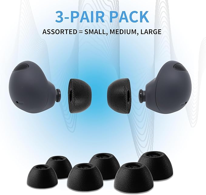 Comply TrueGrip | Premium Memory Foam Replacement Earbud Tips - Image 2