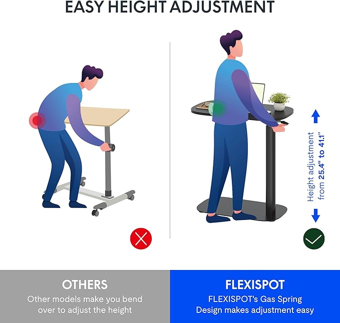 FLEXISPOT Adjustable C Table - Image 9