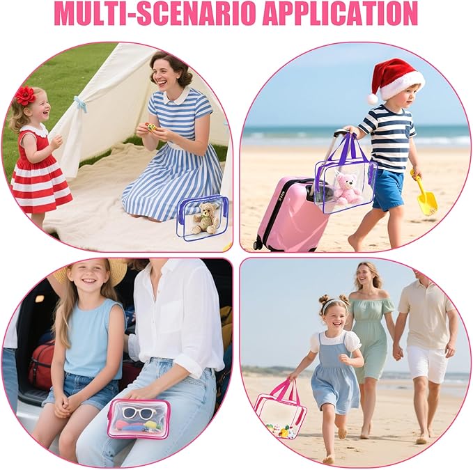 6 PCS Waterproof Toy Storage Bags - Image 5