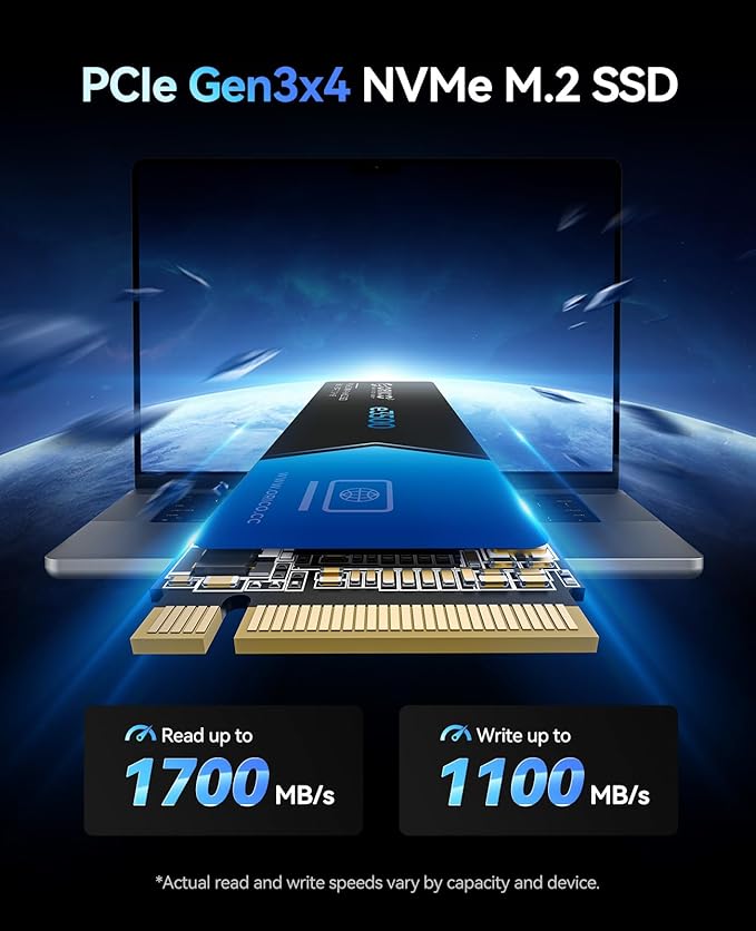 ORICO 256GB M.2 NVMe SSD, PCIe Gen3x4 M2 2280 SSD, 3D NAND Flash Internal Solid - Image 2