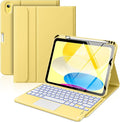 MoKo Touch Keyboard Case for iPad 11th Generation 11 inch 2025, iPad 10th by MoKo