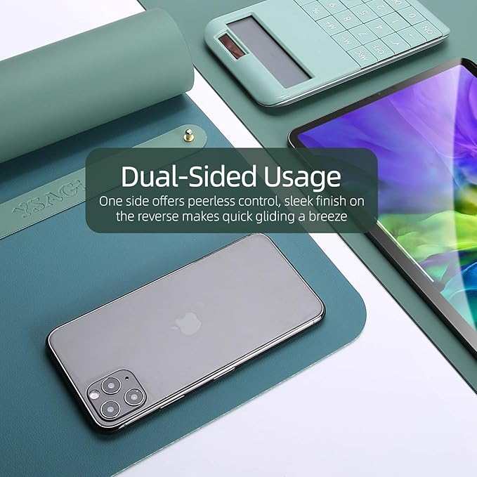 YSAGi Desk Mat, Mouse Pad, Waterproof Desk Pad, Large Mouse pad - Image 3