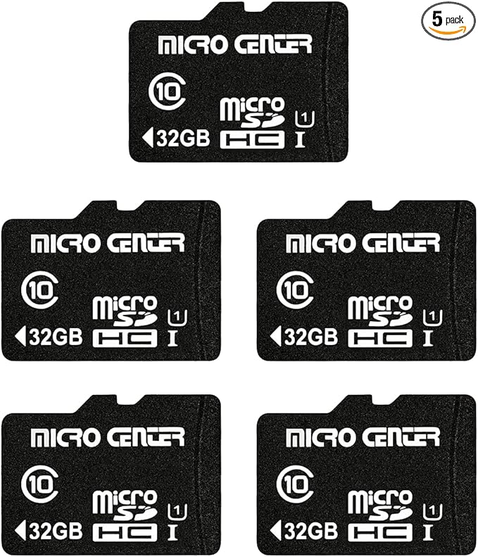 Micro Center 32GB Class 10 MicroSDHC Flash Memory Card by MICROCENTER