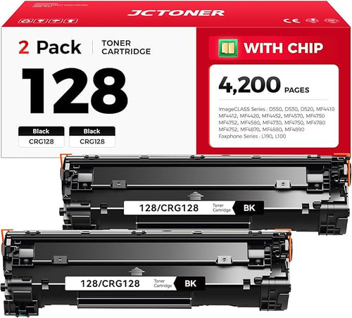 128 Toner Cartridge Replacement by JCTONER