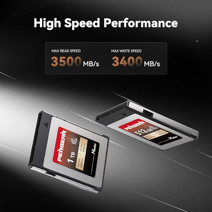 PERGEAR 1TB Cfexpress 4.0 Type B Memory Card, 3500MB/s Write Speed & 3400MB/s - Image 5
