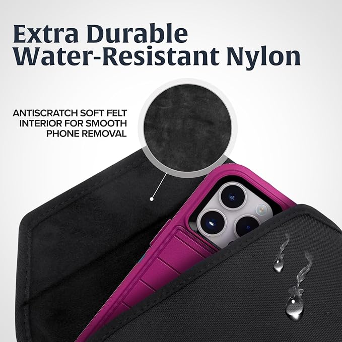 Turtleback Belt Clip for iPhone 16 Pro Max, 15 Pro Max, 14 Pro Max -Large- Fits - Image 5