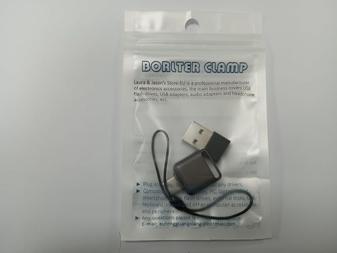 Micro SD Card Reader, BORLTER CLAMP TF Card Reader USB C 3.0 to TF/Micro SD - Image 8