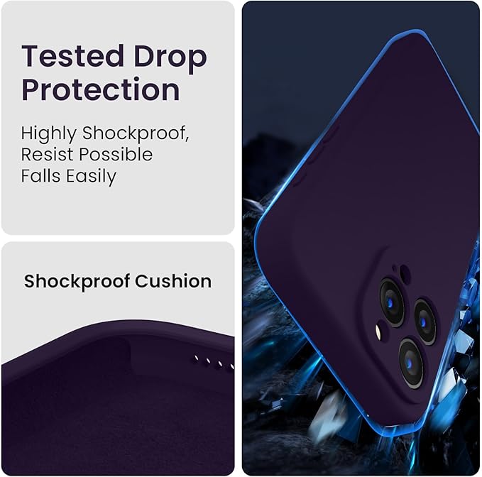 FireNova Designed for iPhone 15 Pro Max Case, Silicone Upgraded Phone Case with - Image 4