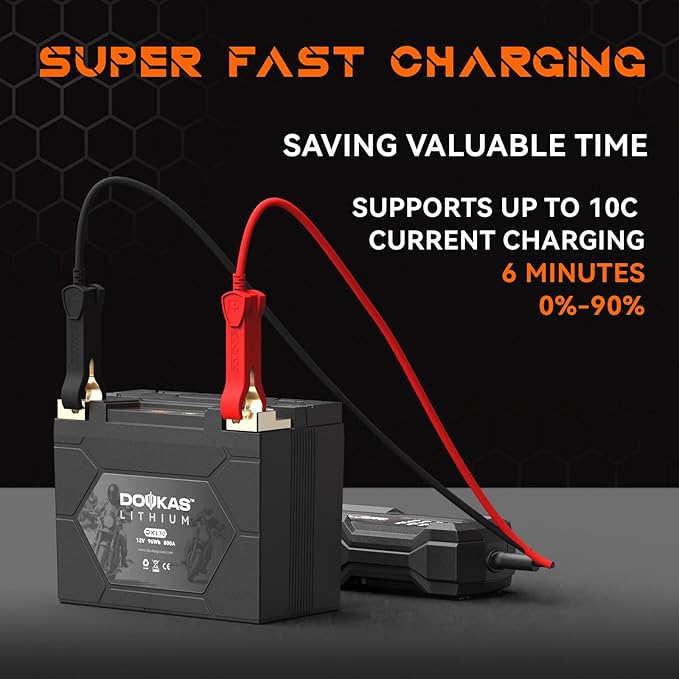 DKL30 800A LiFePO4 Motorcycle Lithium Battery, 12V 8Ah Powersports Battery - Image 8