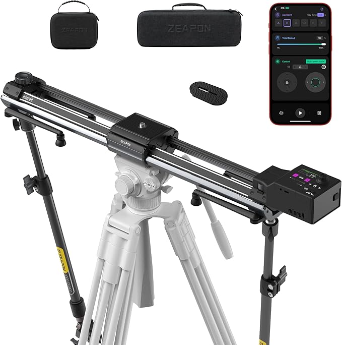 Zeapon Micro4 E1000&PONS PT Heads Double Distance Motorized Camera Slider - Image 2