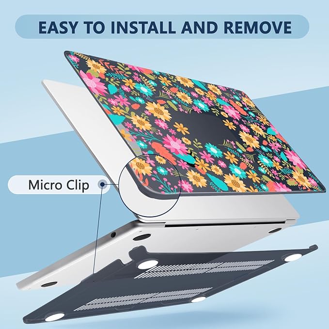 Compatible with MacBook Air 15 inch Case, M4 A3241/M3 A3114/M2 A2941, Hard Shell - Image 3