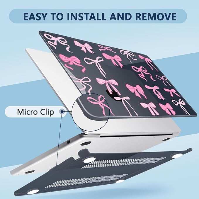 Compatible with MacBook Air 15 inch Case, M4 A3241/M3 A3114/M2 A2941, Hard Shell - Image 3