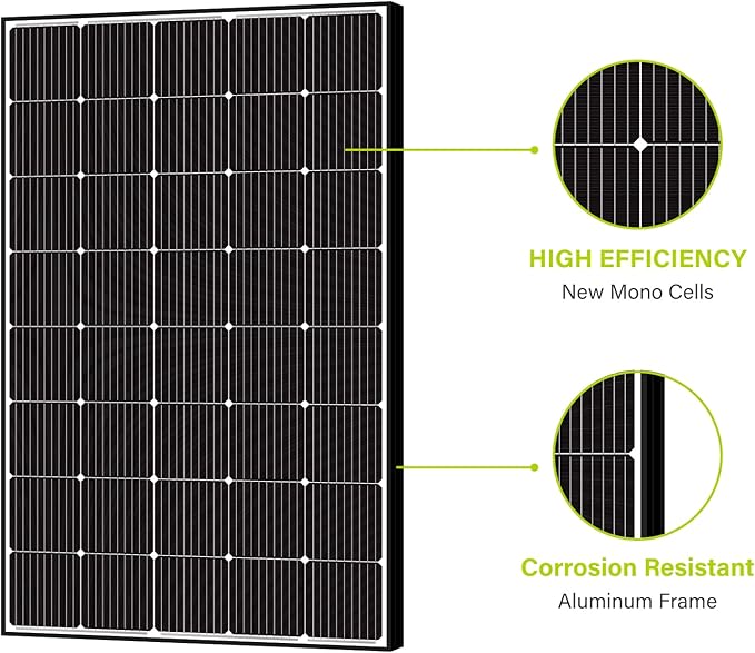 Newpowa 250W Solar Panel Monocrystalline - Image 4