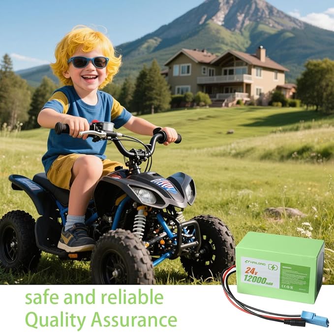 24V 12Ah Battery for Kids Ride-On Toys Compatible - Image 4