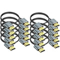 Twozoh Slim 4K HDMI Cable 3.3FT 10 Pack, Ultra Thin & Flexible Skinny HDMI to by Twozoh