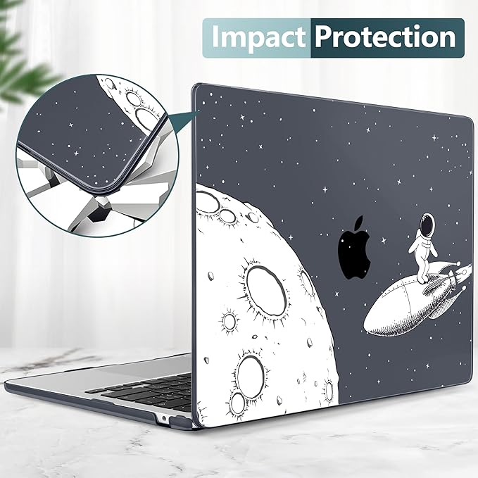 TWOLSKOO Compatible with M4 MacBook Air 13.6 inch Case 2025-2022 Release M4 - Image 6