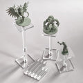 AAiphuwew 3pcs Combat Risers for Flying Miniatures, Adjustable Height by AAiphuwew