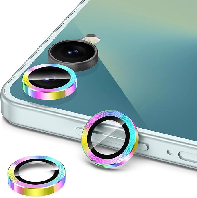 for Samsung Galaxy Z Flip 7 Camera Lens Protector, Individual Metal Ring - Image 2