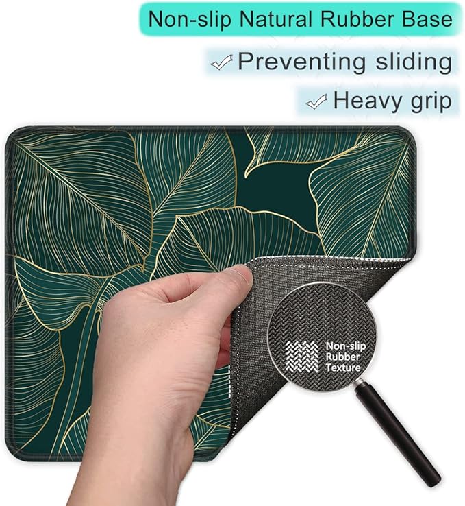 ITNRSIIET Mouse Pad with Stitched Edge Premium Textured Smooth Precise - Image 4