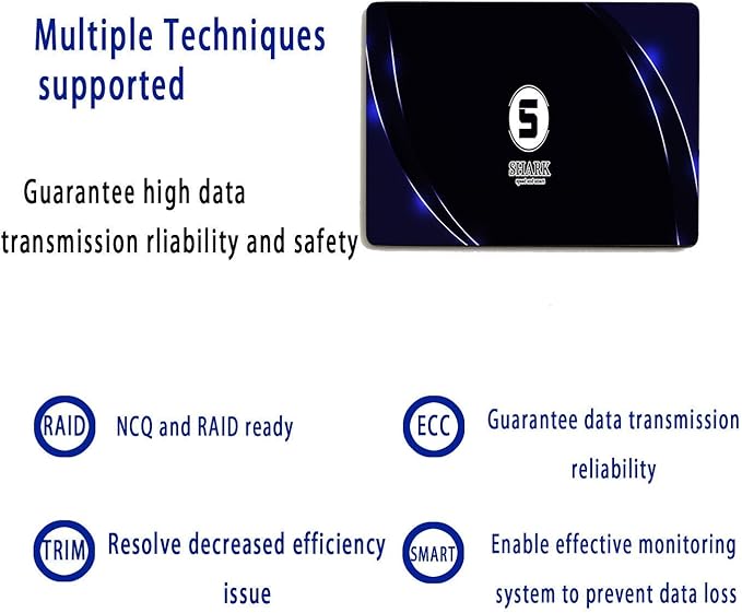 SSD SATA 2.5" 64GB Shark Speed Internal Solid State Drive High Performance Hard - Image 6