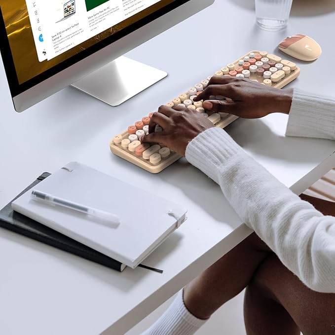KNOWSQT Wireless Keyboard and Mouse Combo - Image 6