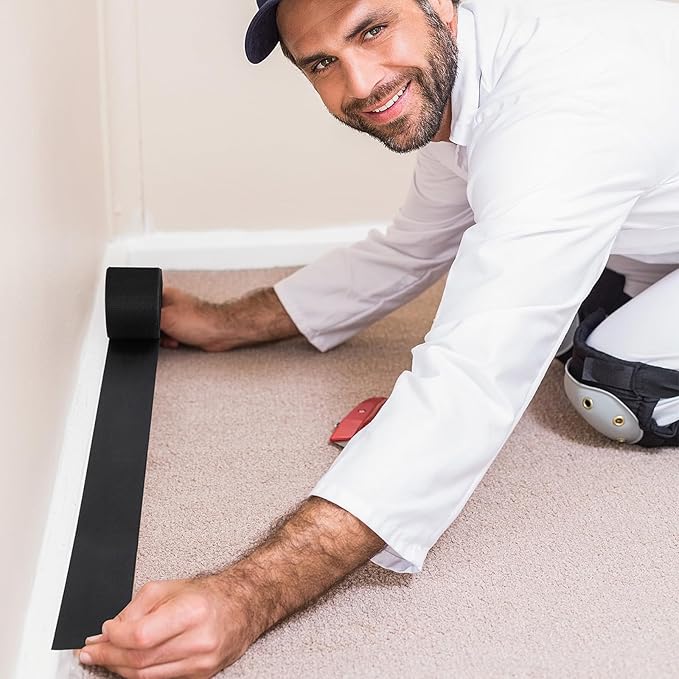 Cable Floor Strip Cord Cover Grip Floor Cable Protector Carpet Cable Management - Image 6