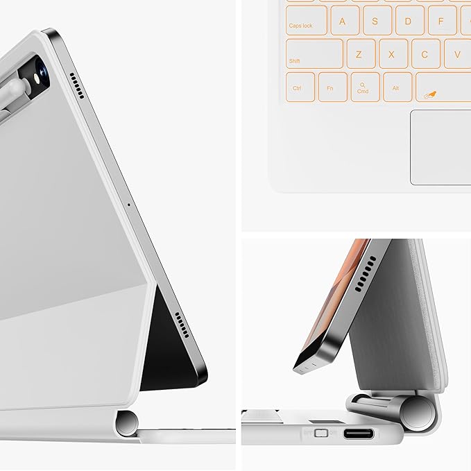 Keyboard Case for 12.4-inch Samsung Galaxy Tab S10+ Plus/S9+ Plus/S9 FE+ - Image 3