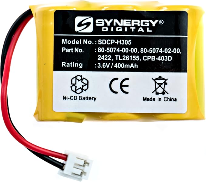Synergy Digital Cordless Phone Battery, Works - Image 4
