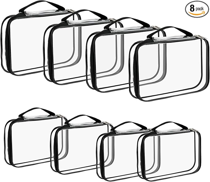 8 Pcs Toy Storage Bags, Travel Waterproof Organizer by Unknown