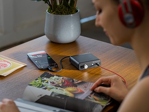 Audioengine D1 32-bit Desktop DAC and Headphone Amp, Gamers and Musicians - Image 3