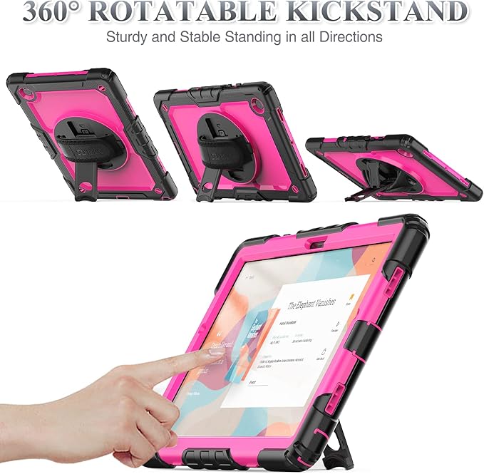 SEYMAC stock Case for Samsung Galaxy Tab A8 10.5'', Full-Body Drop Protection - Image 6