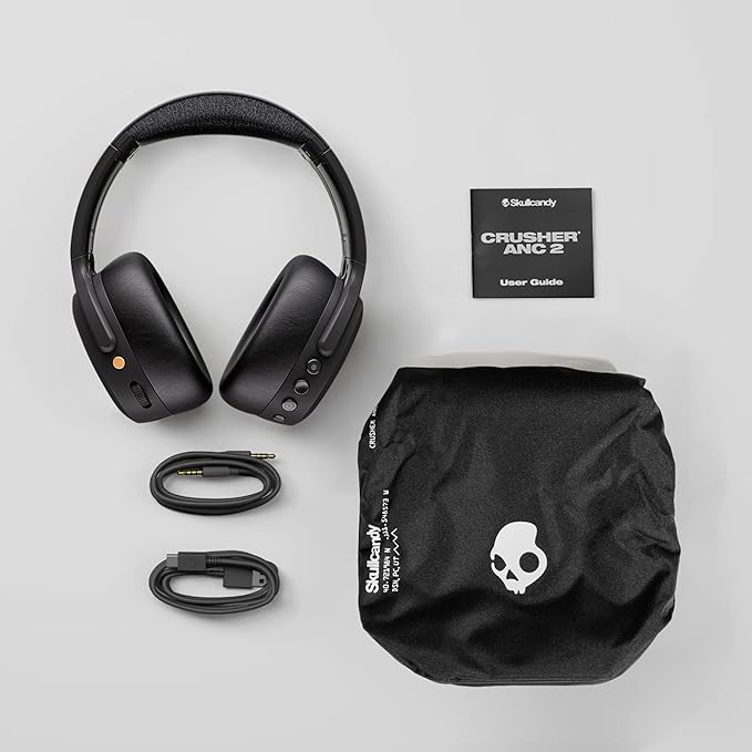 Skullcandy Crusher ANC 2 Over-Ear Active Noise Cancelling Wireless Bluetooth - Image 7