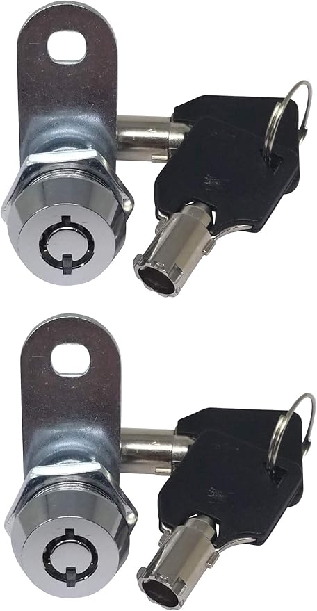 Admiral Locks Tubular Cam Lock, Keyed Alike Removable Key RV Compartment by AdmiralLocks