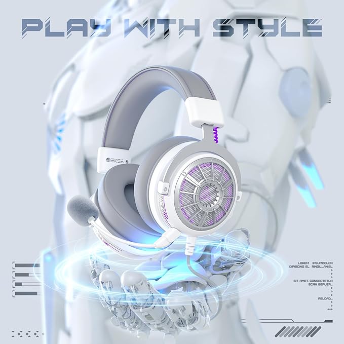 EKSA StarEngine S PC Gaming Headset-Stereo Surround Sound - Image 5