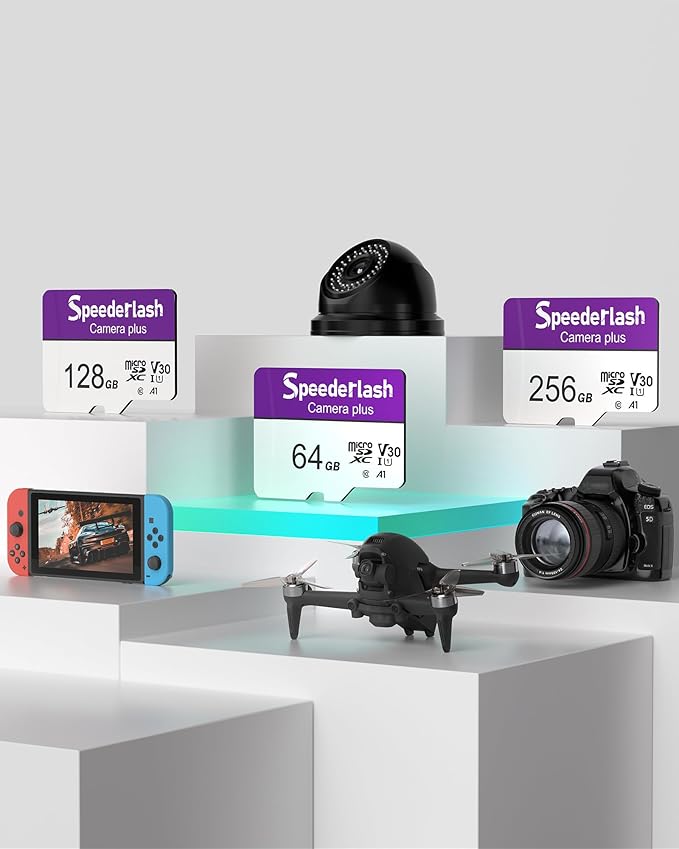 Micro SDXC Memory Card 64GB, Speederlash Camera Plus TF Card - Image 4