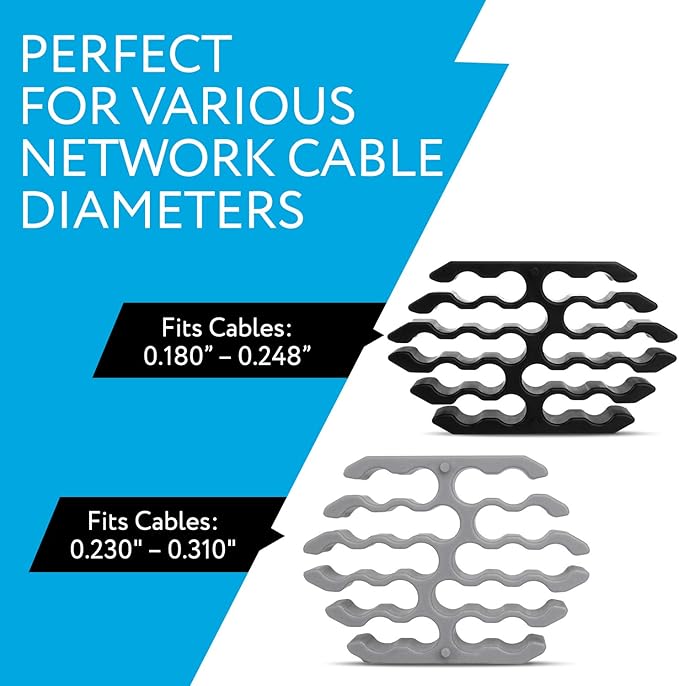 IMPRESA Cable Comb Organizer Kit - Image 2