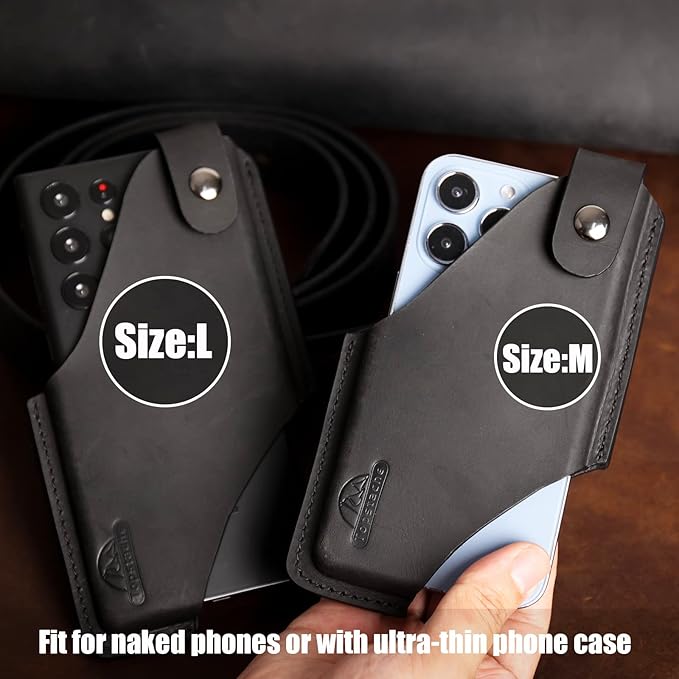 Topstache Leather Phone Holster - Image 6