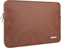 RAINYEAR 15 Inch Laptop Sleeve PU Suede Leather Case Padded Cover Water by RAINYEARmakelifeeasier