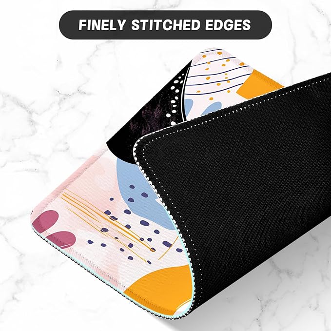 ITNRSIIET Mouse Pad with Stitched Edge Premium Textured Smooth Precise - Image 4