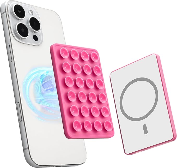 Sucky Upgraded Magnetic Suction Cell Phone Grip by Sucky