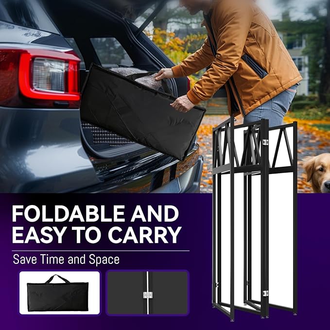 Portable DJ Booth Table, Foldable DJ Table Stand Portable - Image 5